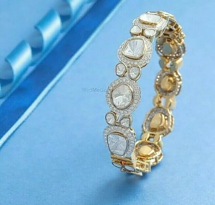 Wedding Uncut Polki Diamond Bengal’s 925 Silver Gifts For Women Handmade Jewelry