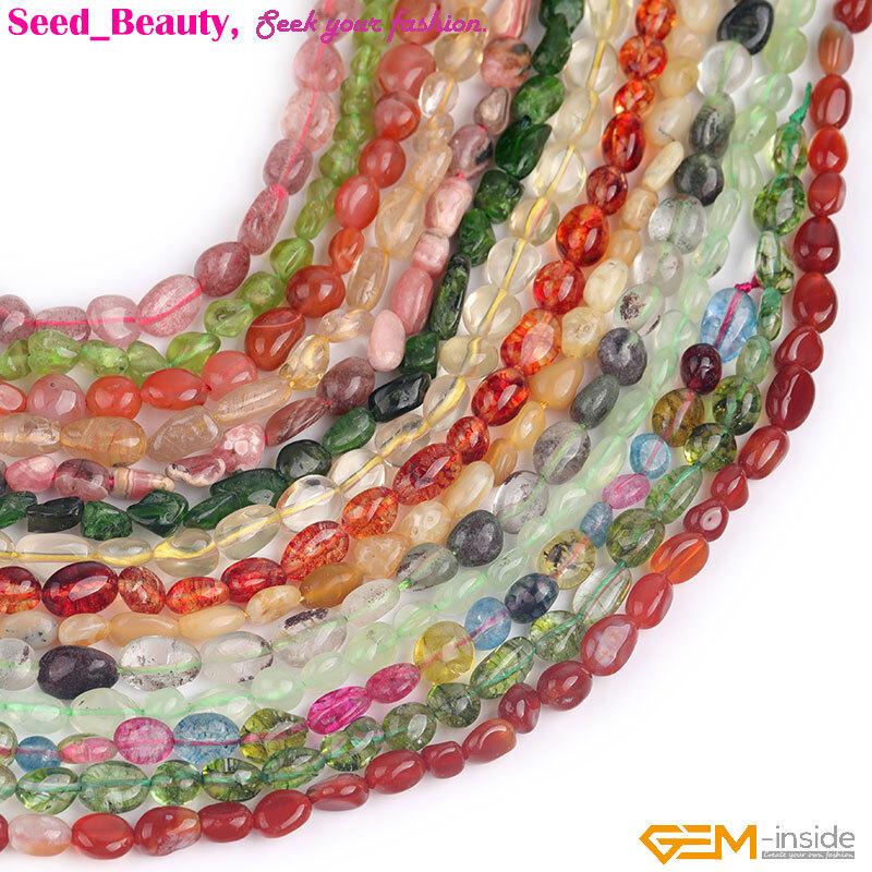 Potato Nuggets Freeform Natural Citrine Chips Beads Jewelry Making Strand 15″ Sd