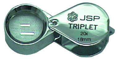 JSP®LOUPE 20X TRIPLET 18MM
