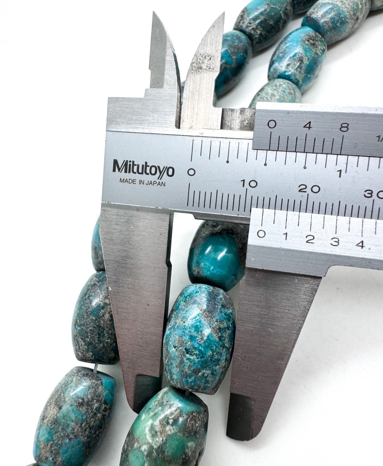 Natural Hubei Turquoise Barrel Beads Genuine 13mm x 18mm Large Polished Gemstone