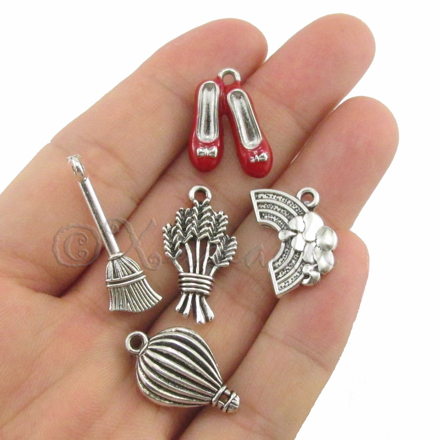 Wizard of OZ Charms Set 15PCs Pendants Mix CM05202022 – 15, 30, 45 Or 60PCs