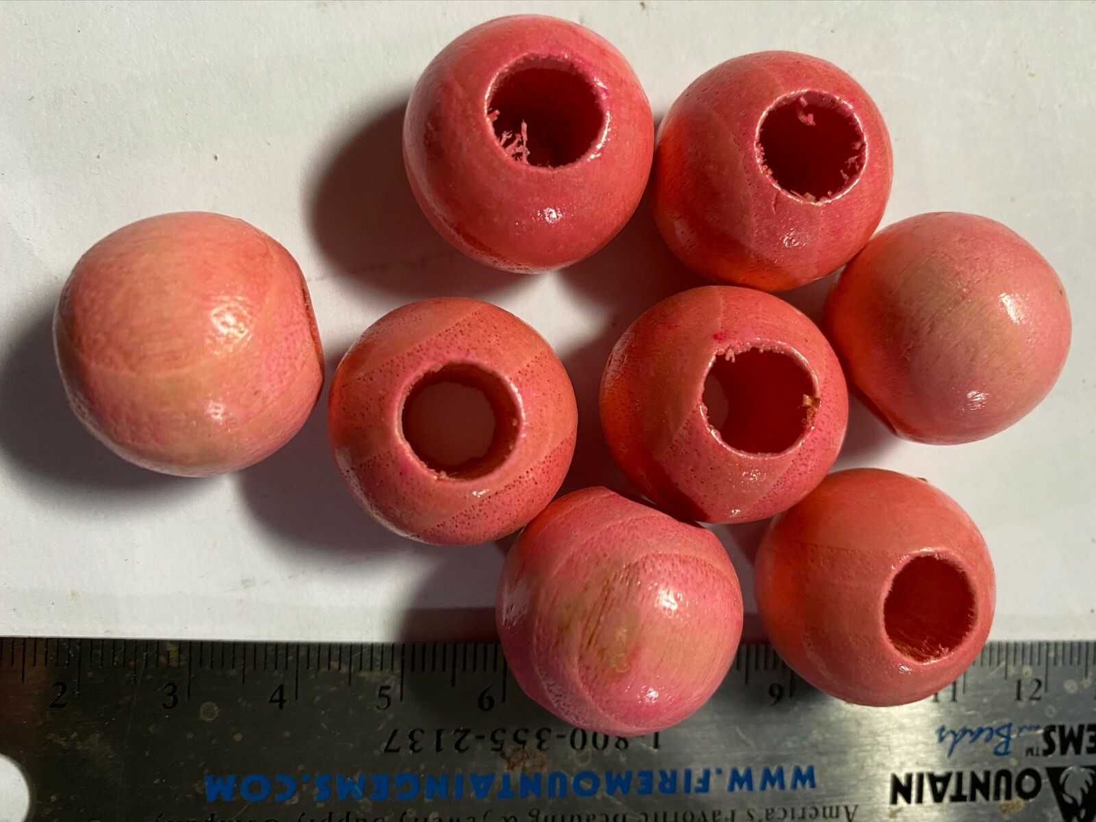 Large Hole Woods Beads for Macrame