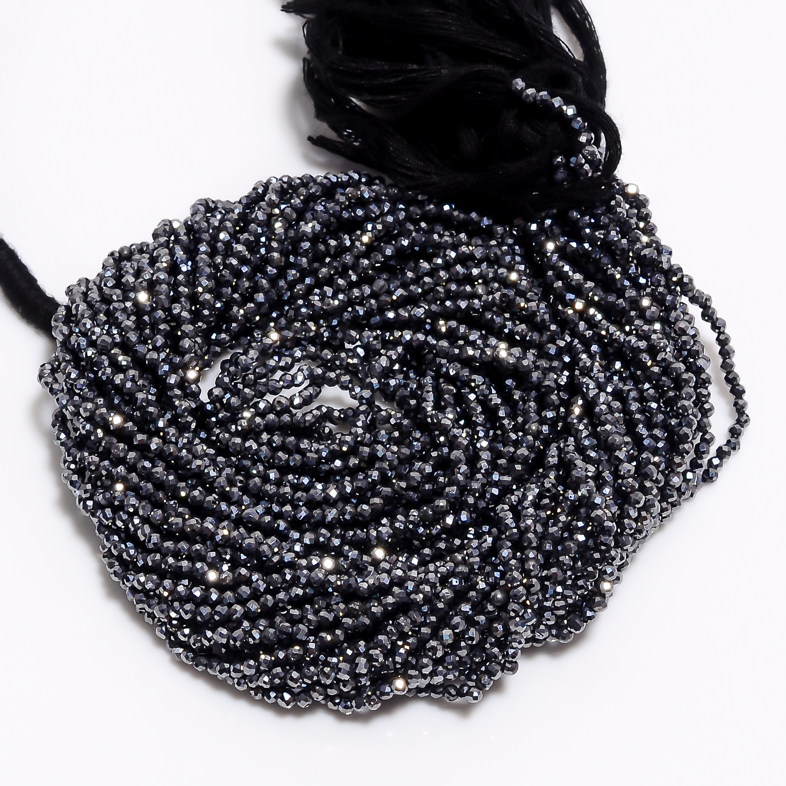 Apache Terrace Gemstone Round Israel Cut Beads 2.5X2.5 mm Strand 13″ GB-194