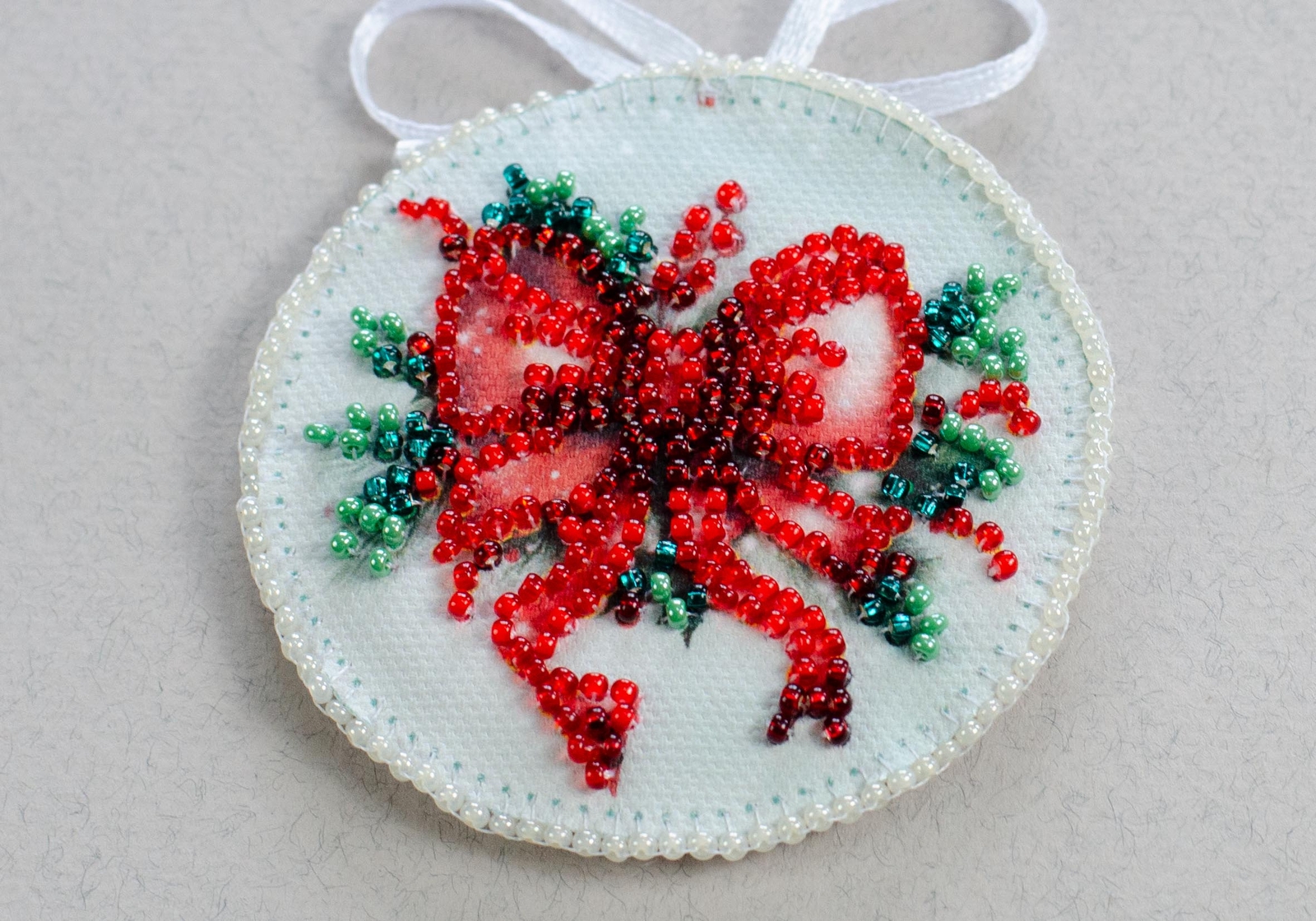 Abris Art Bead Embroidery Decoration – New Year’s gift ABT-034