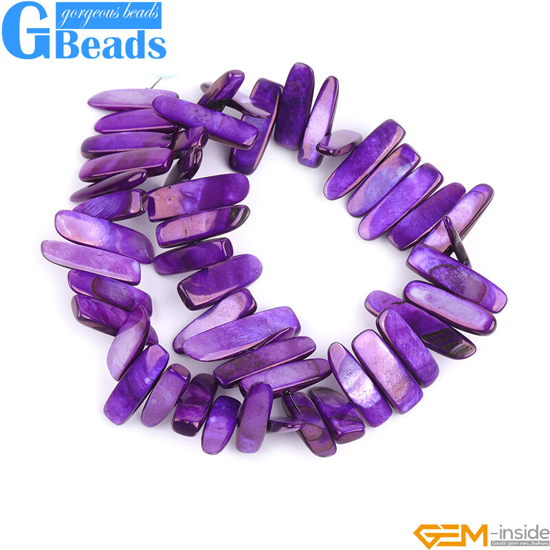Freeform Multi-color Shell MOP Gemstone Chips Loose Beads For Jewelry Making 15″