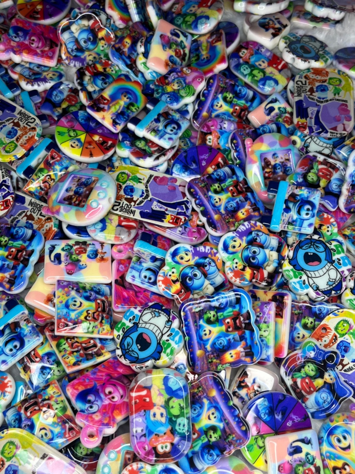 Inside Out Focal Beads for Jewelry Making, Purse Charms, Beadable Pens, DIY
