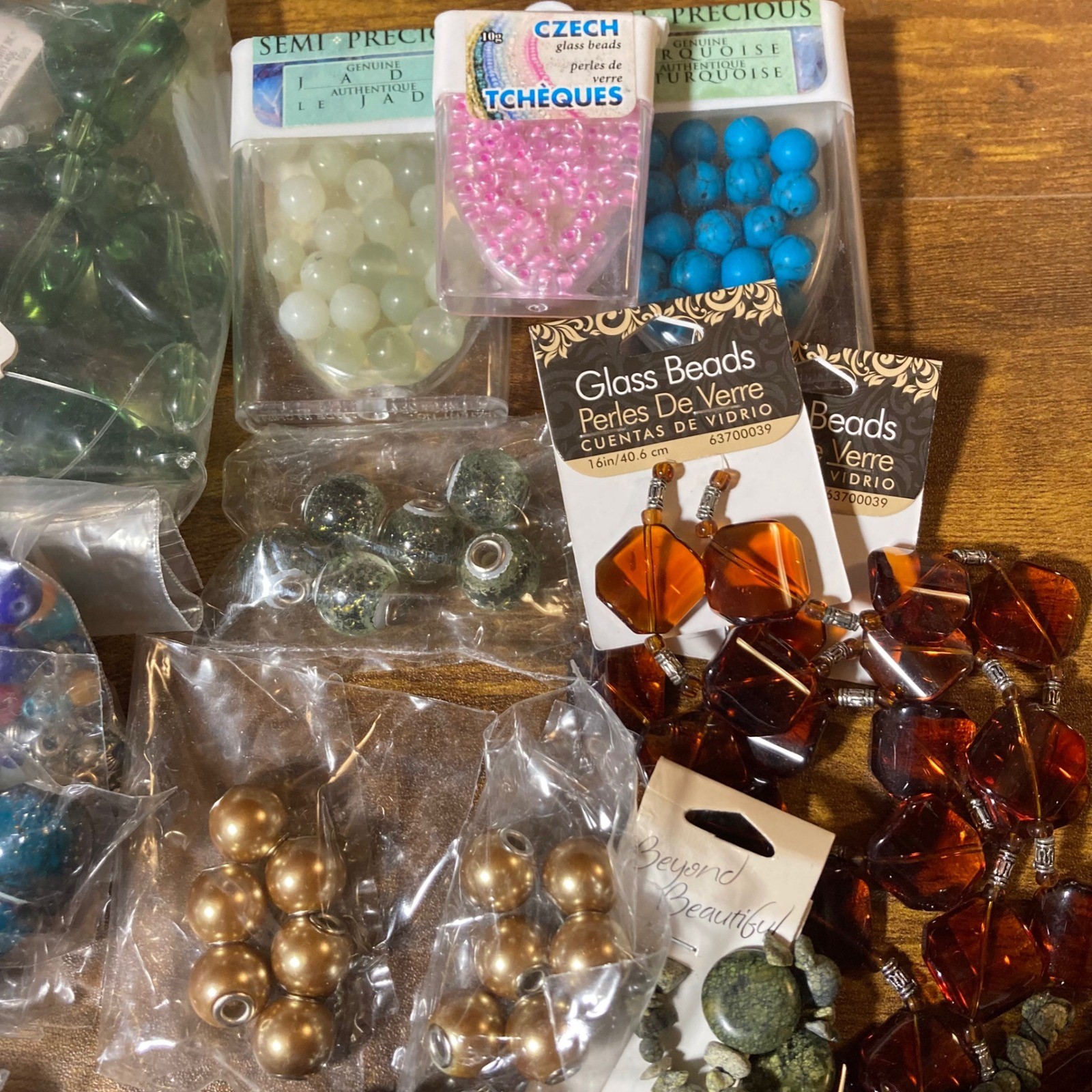 Jewelry Making Supplies Beads Charms Cords Findings Craft Kit Bundle