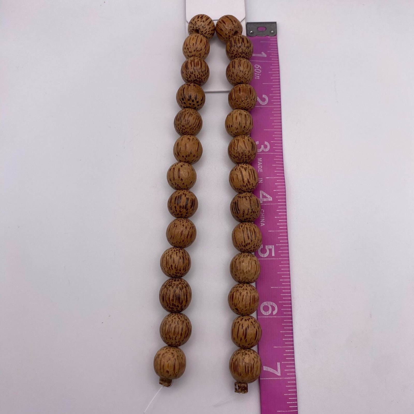 6 Strands Wooden Beads Round Shaped & Asymmetric Shaped Beads DIY Jewelry Making