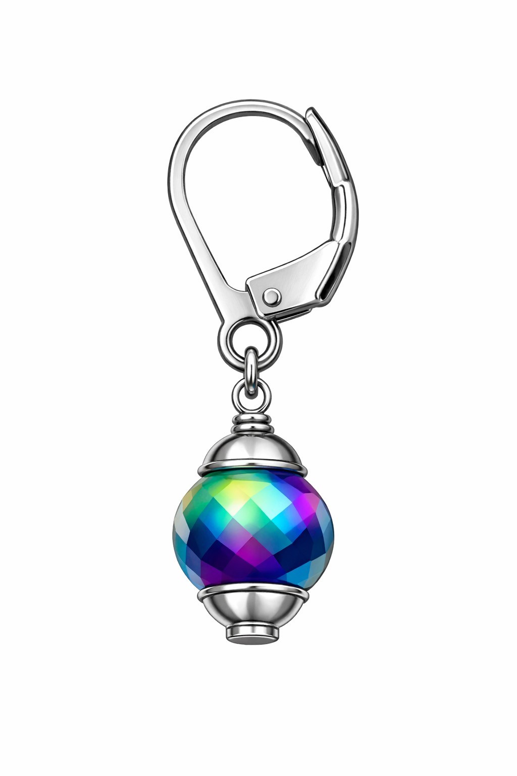 The Leverback Brass Earring Finding 99.9% Silver DuroPlate 16x10mm (Pack 10).