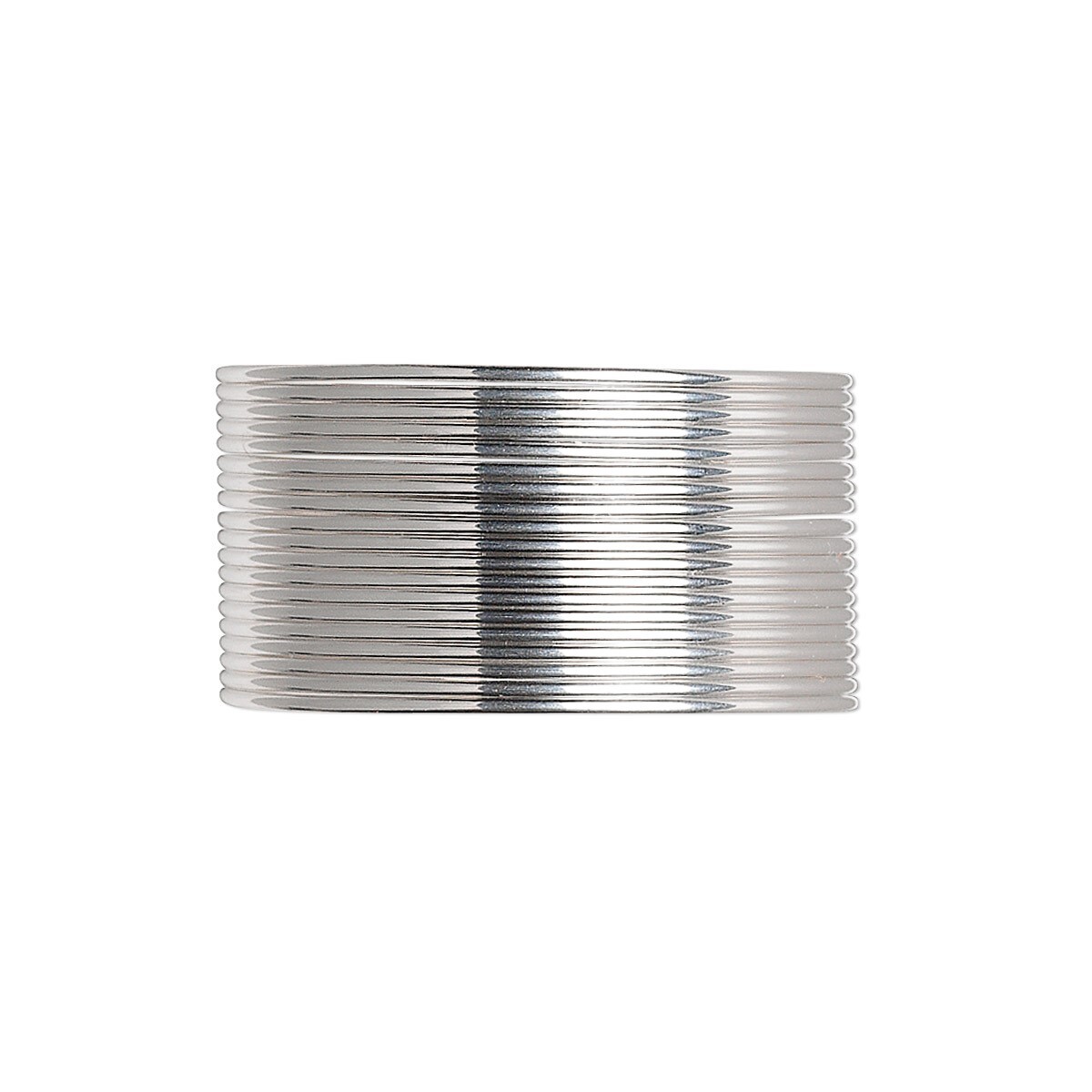 Wire, 5 Feet Sterling Silver 21 Gauge Dead Soft HALF Round Wrapping Wire