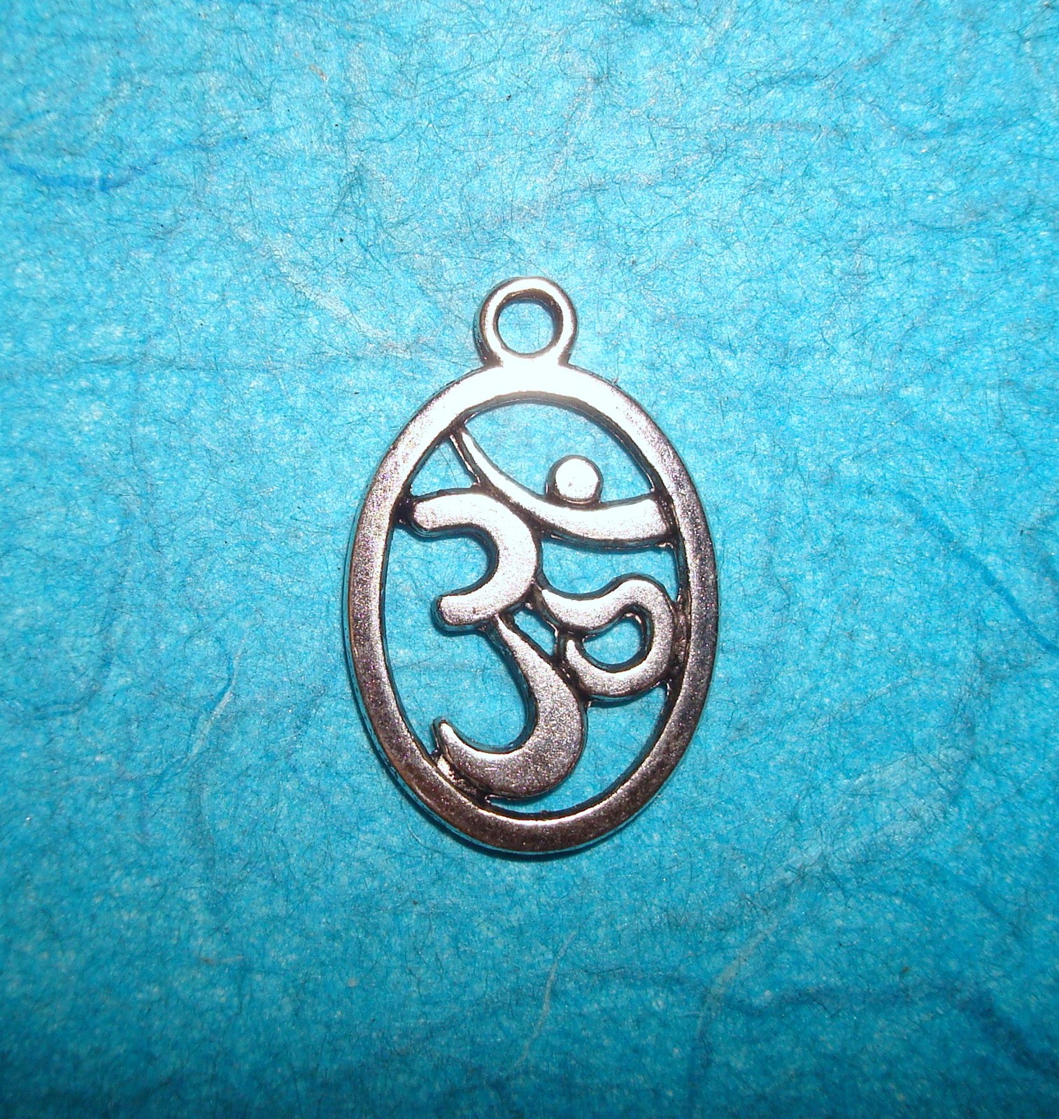 Pendant OM Symbol Charm Hinduism Charm Hindu Charm Meditation Charm Yoga Charm