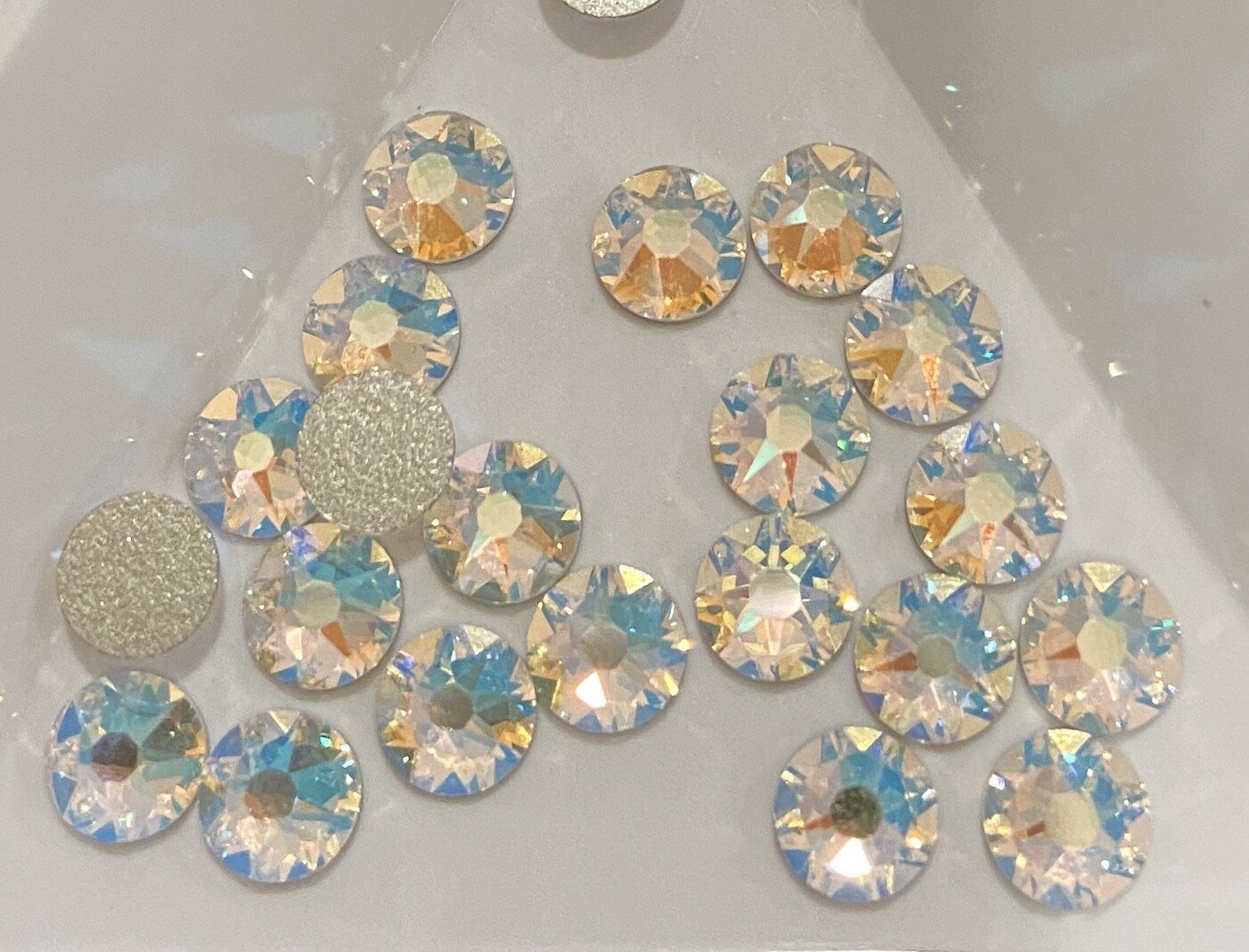 CRYSTAL SHIMMER Clear 12ss 3mm 2088 IHC Austrian Flatback Rhinestones ss12