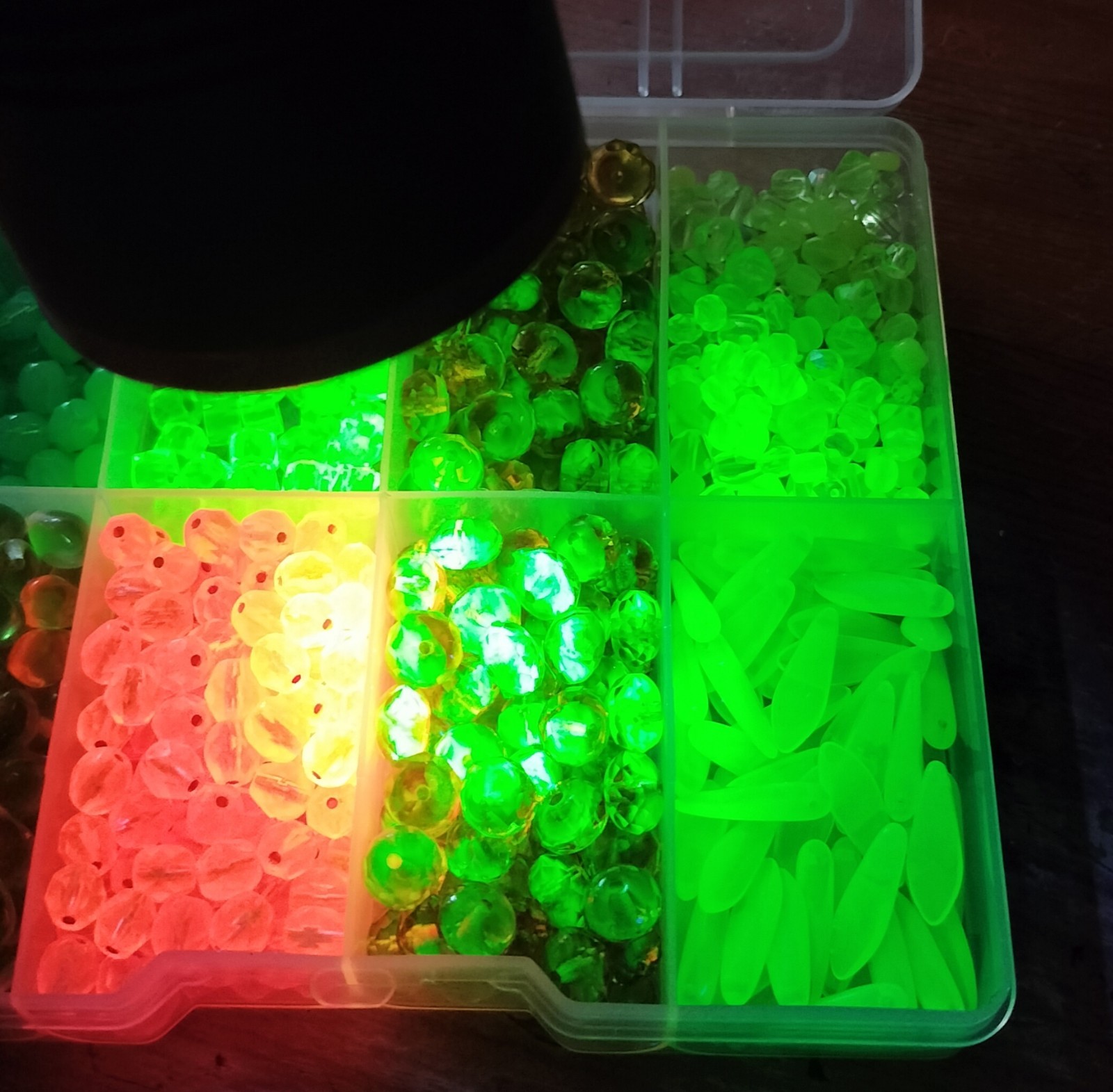 Rare Lot Of Vintage UG And UV beads Made In Czechoslovakia antique and vtg