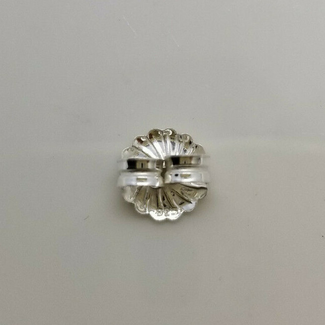 925 Sterling Silver 9.2mm Extra Large Premium Post Earring Backs 2 pcs #315