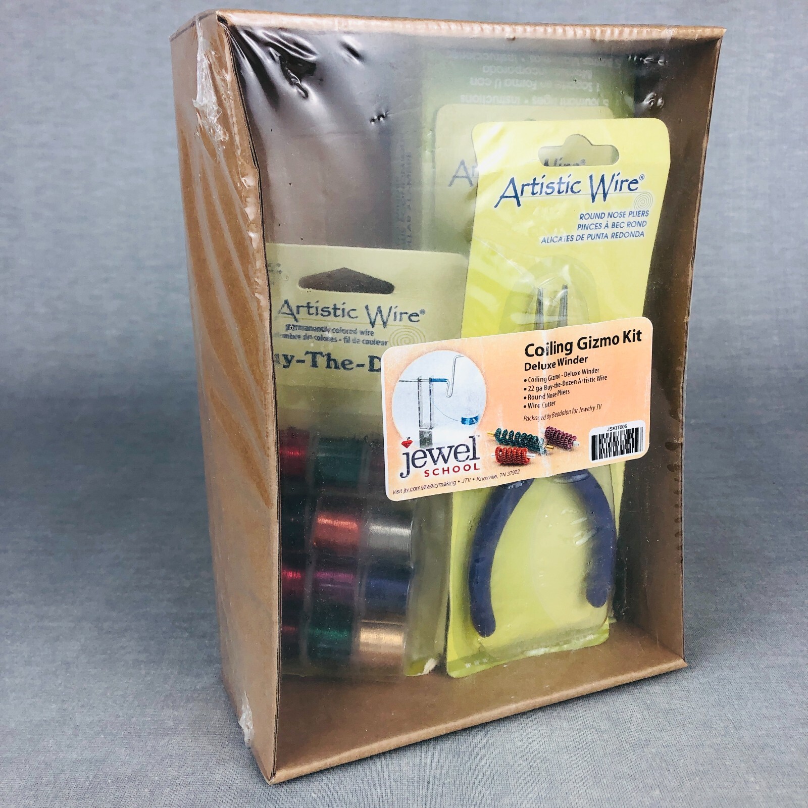 Artistic Wire Jewel School Coiling Gizmo Kit Sealed Deluxe Coiling Winder TOOLS