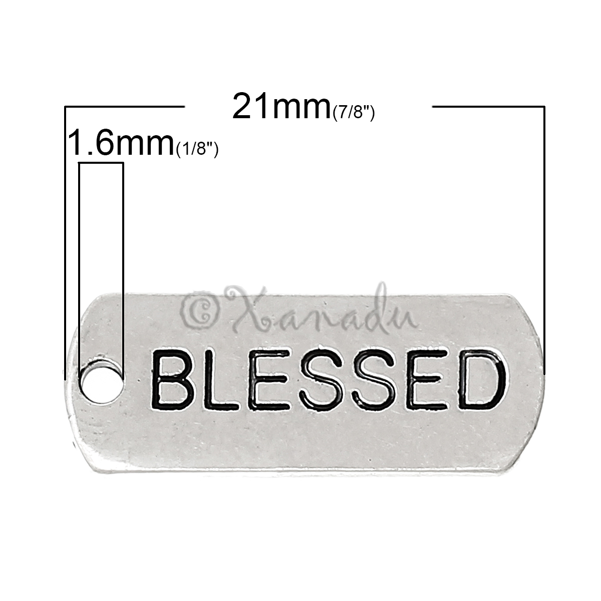 Believe Wholesale Inspirational Message Charm Pendants C3150 – 10, 20 Or 50PCs