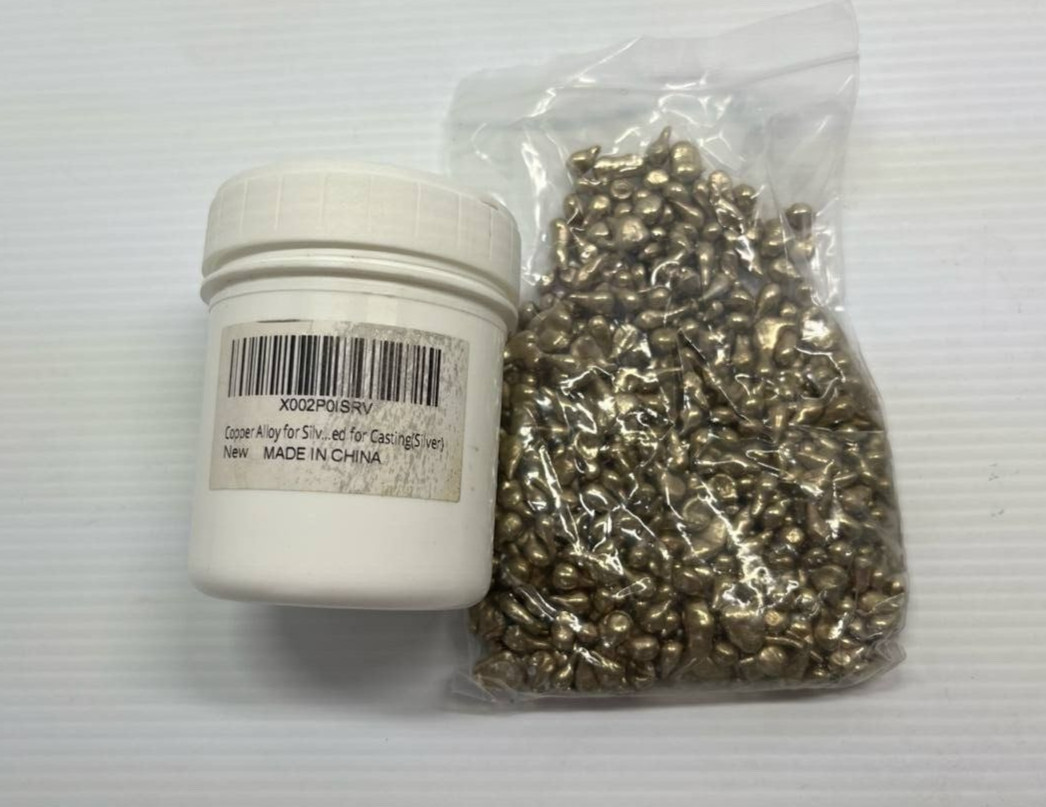 Copper Alloy for Silver Jewelry-Corrosion Resistant Copper Casting 0,95 oz