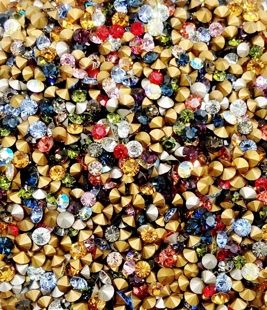 50 Vintage Swarovski Crystal 5mm. To 6mm. Rhinestones – Jewelry Repair J55