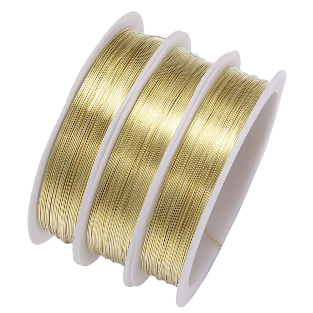 Copper Beading Wire 0.2-1mm Jewelry Making Bracelet Necklace DIY Craft