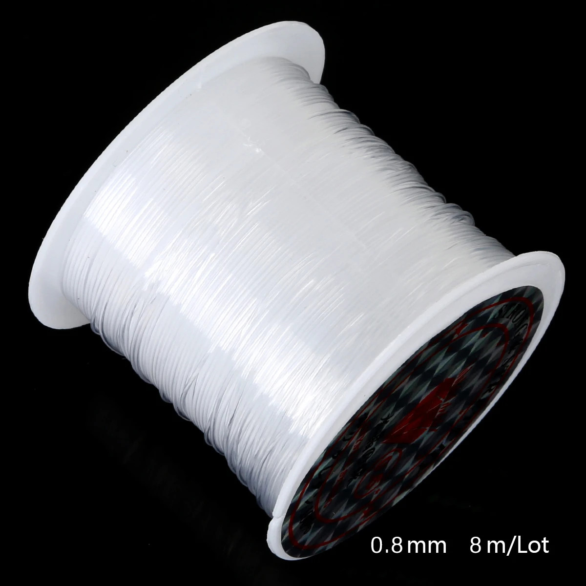 0.2-0.8Mm Clear Nylon Beading Line Non Elastic Invisible Jewelry String for DIY