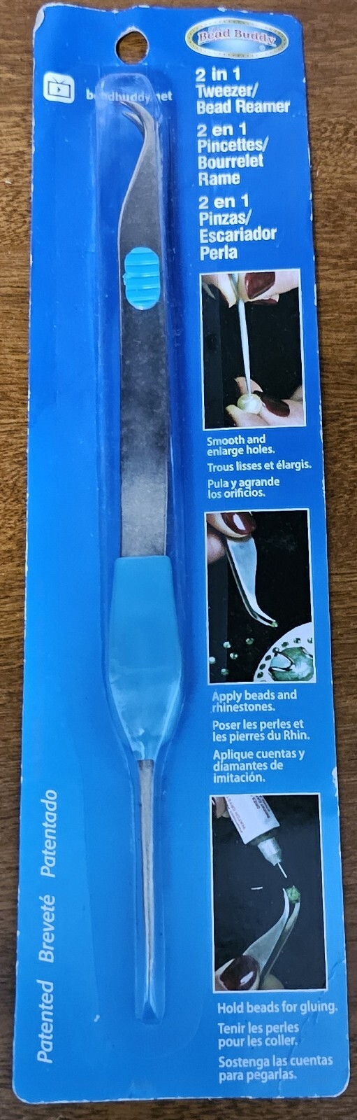 Bead Buddy 2 In 1 Tweezer/ Bead Reamer