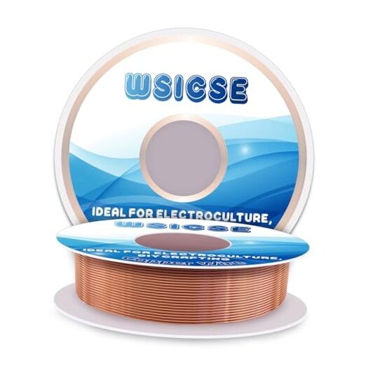 200ft 24 Gauge 99.9% Pure Soft Copper Wire for 24 Gauge/200 FT 0.019″ Diameter