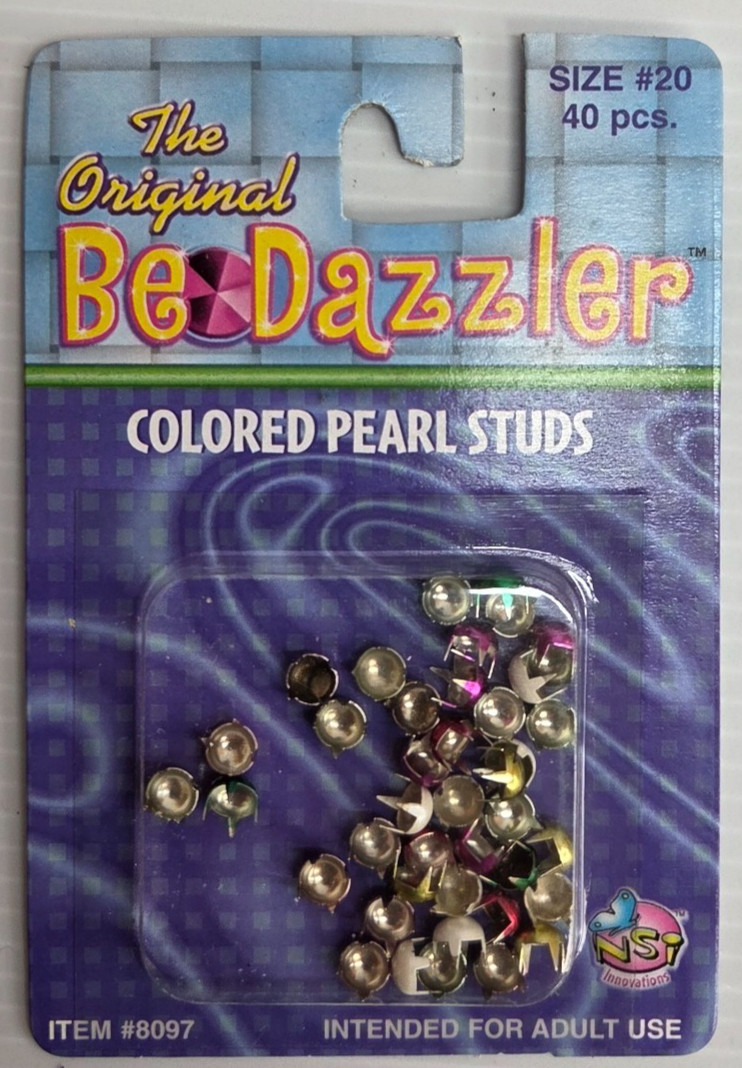 Be Dazzler Studs Rhinestones Beads Craft Supply Lot Original Tool Mixed Bundle