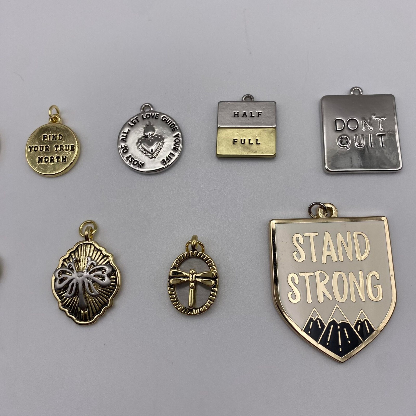 11 pcs Pendant Trinket Metal Charms Assorted Design for DIY Jewelry Making