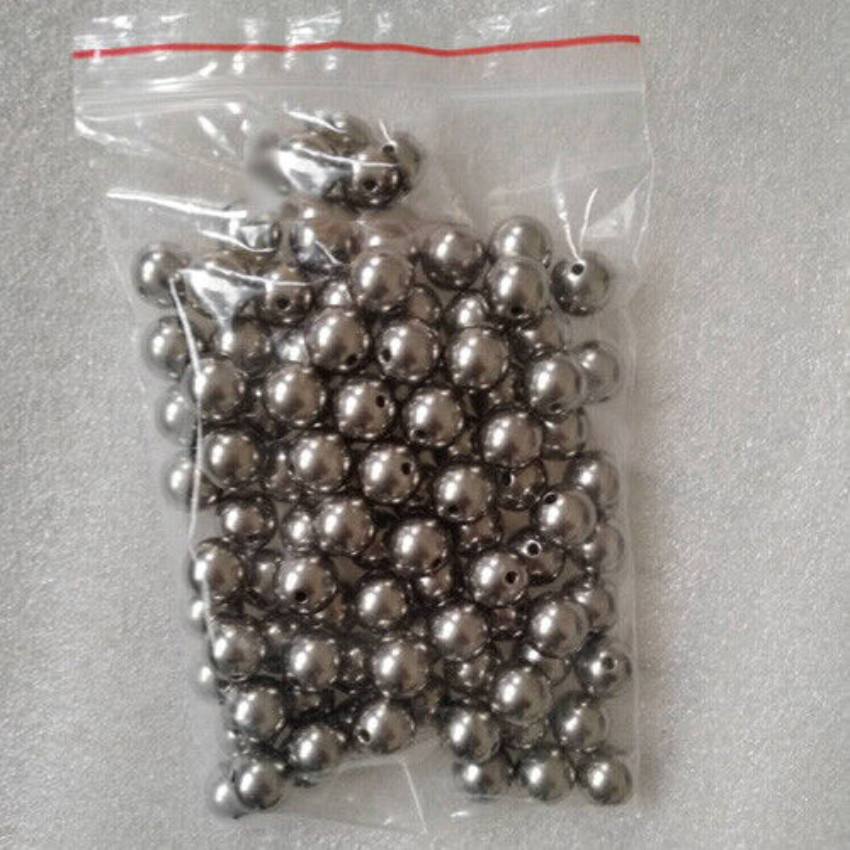 TA2 Titanium Bead Beads Ball with 2mm hole For DIY Bracelet Necklace Buddha Bead