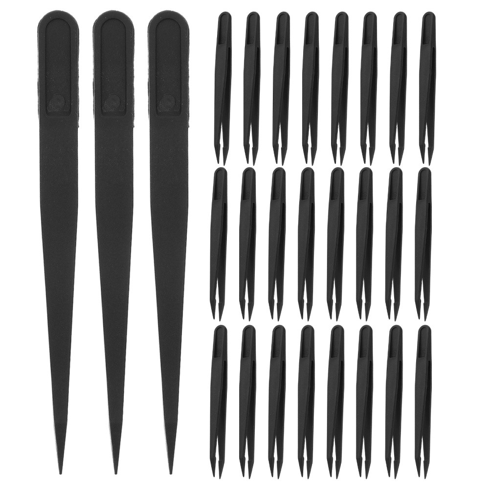 30 Pcs Preschool Tweezers Craft for Beads Nature Exploration Toys