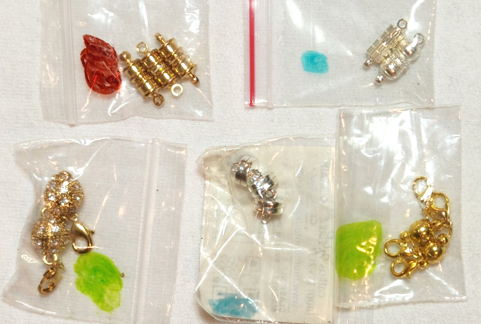 Fire Mountain Darice Potomac Bead jewelry clasps magnetic, slide lock, toggles