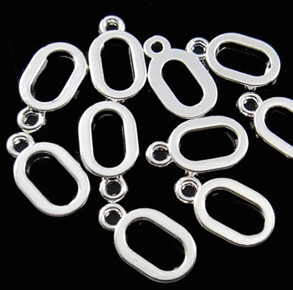 4 Letter O Alphabet Charms Silver Plated Great for So Many Projects – SC2350