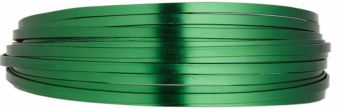 Wire, FLAT Anodized Aluminum 4×1.2mm FLAT Wire for Wrapping 18 Feet “