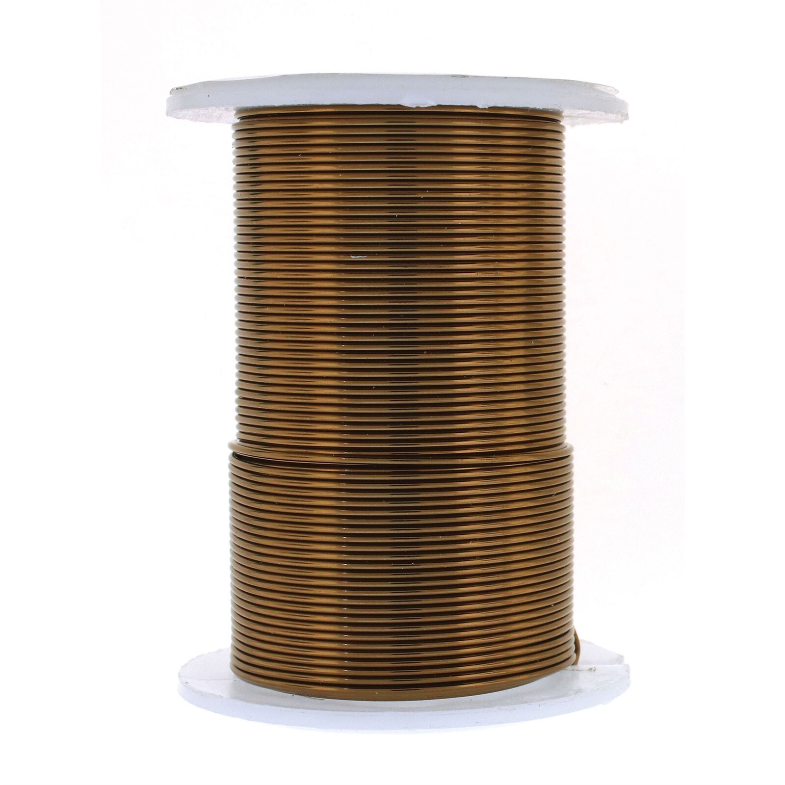 15 Yard Spool BeadSmith Tarnish Resistant Antique Brass 1/2 Hard 20 Gauge Wire