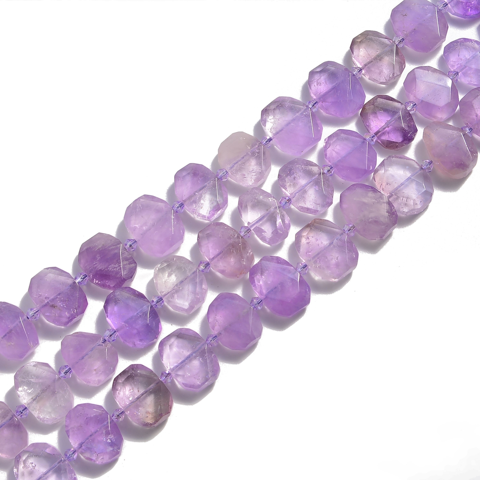 Ametrine Rectangle Slice Faceted Octagon Beads Approx 15x20mm 15.5″ Strand