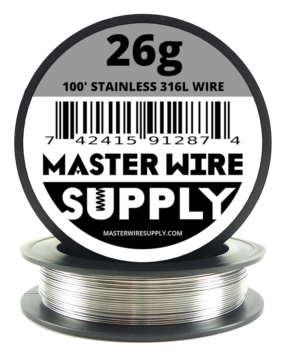 100ft 26 Gauge Annealed Stainless Steel Wire 316L – Ideal for Jewelry & Repairs