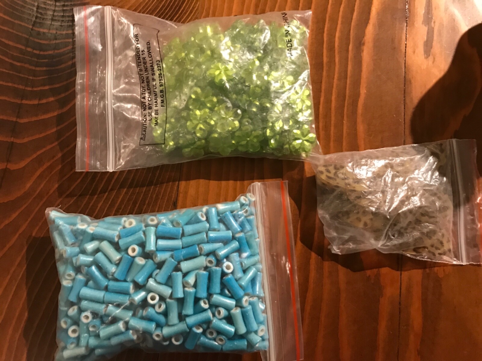 Fire Mountain Gems And Beads & DIY Lot Green Blue