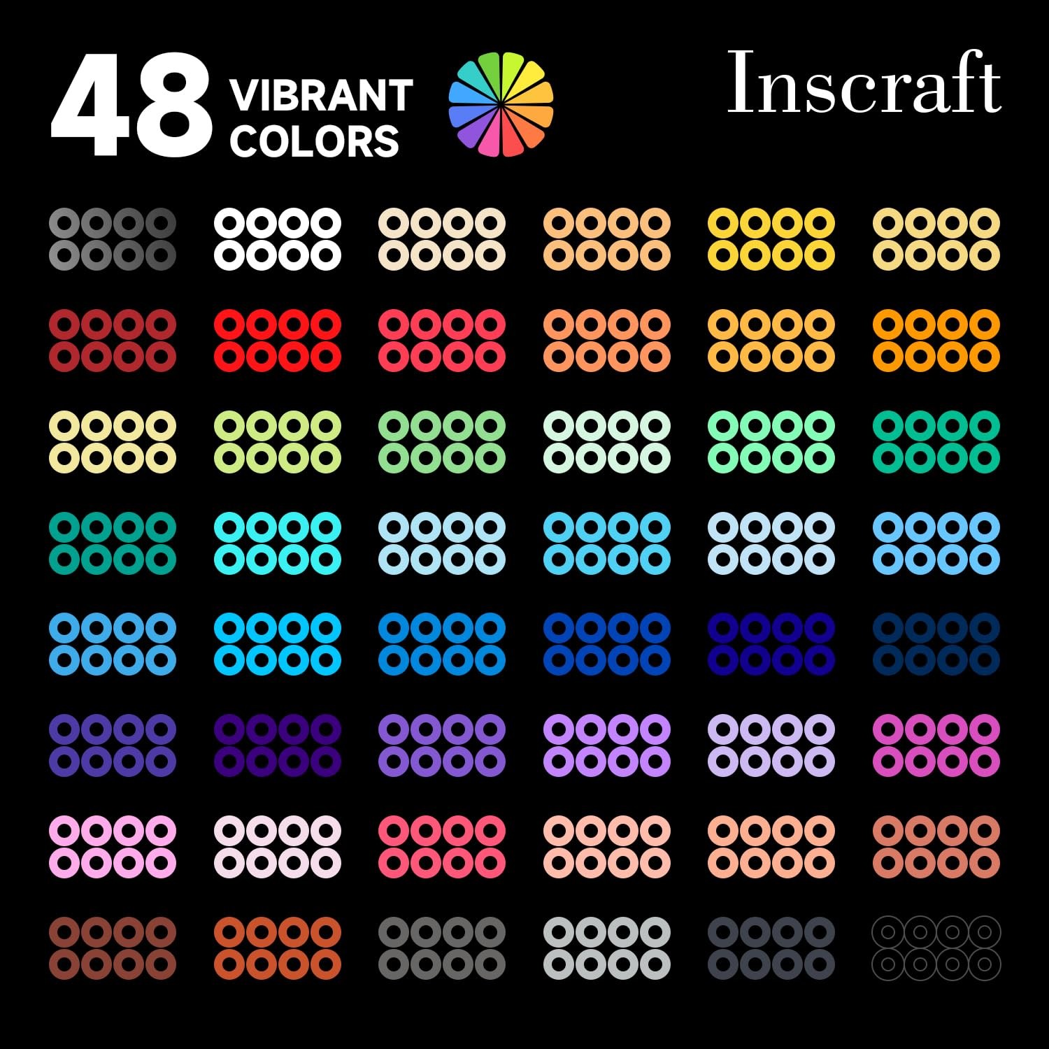 28,000 Mini Fuse Beads, 2.6mm 48 Colors Melty Beads Small, 48 colors