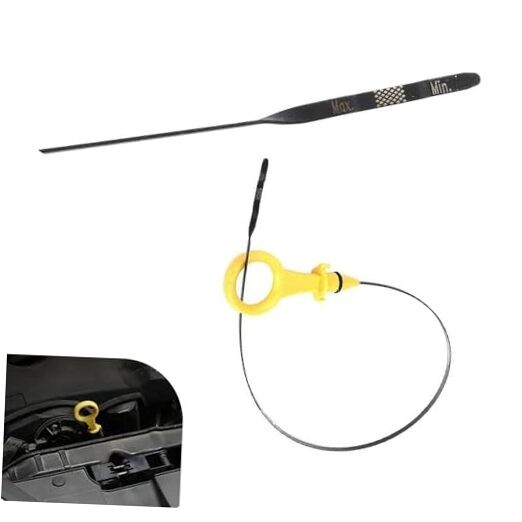Engine Oil Dipstick, Engine Transmission Checking Dipstick, 23.9″ Oil Level