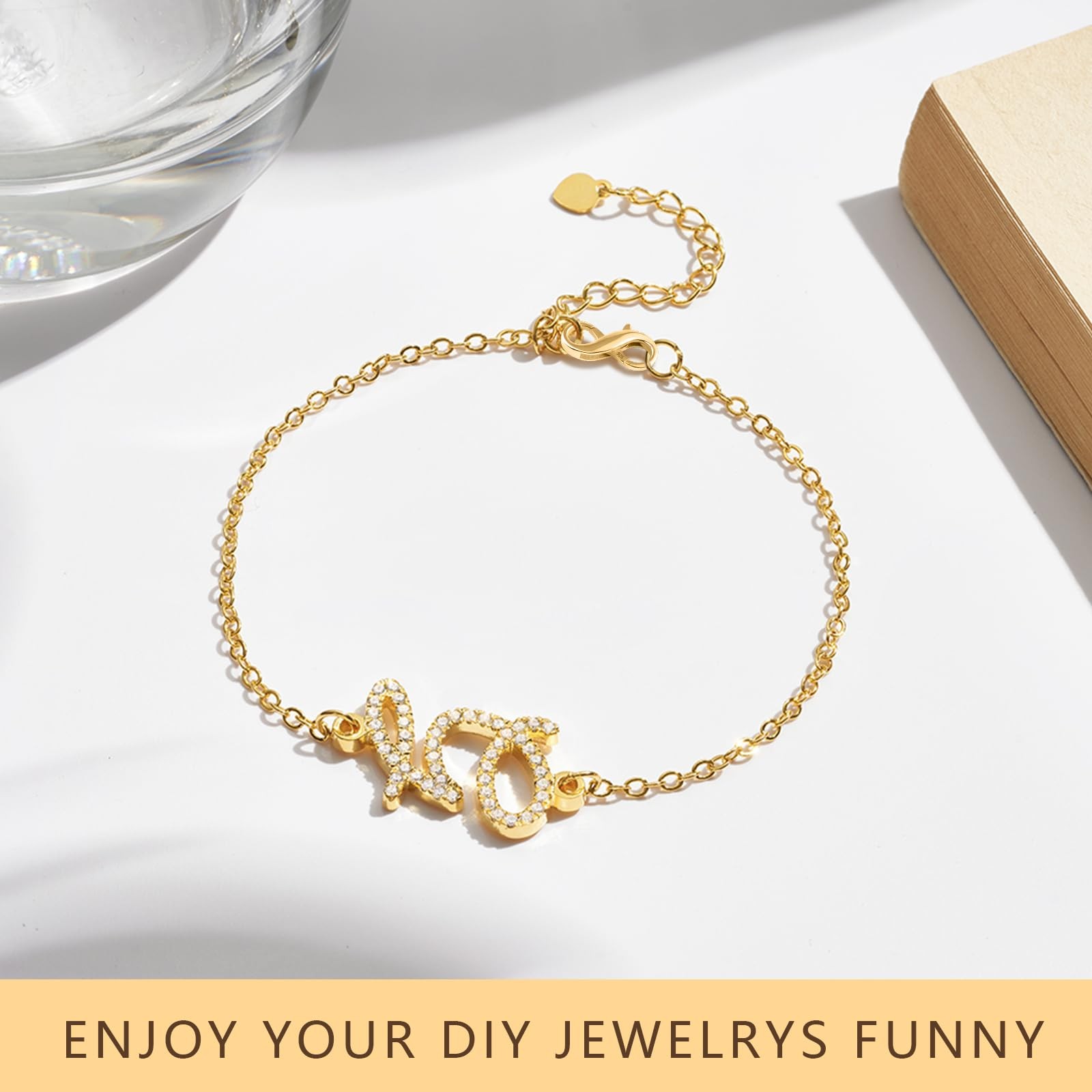 925 Sterling Silver Gold Necklace Extender,Lobster Claw Clasp for Necklaces,B…