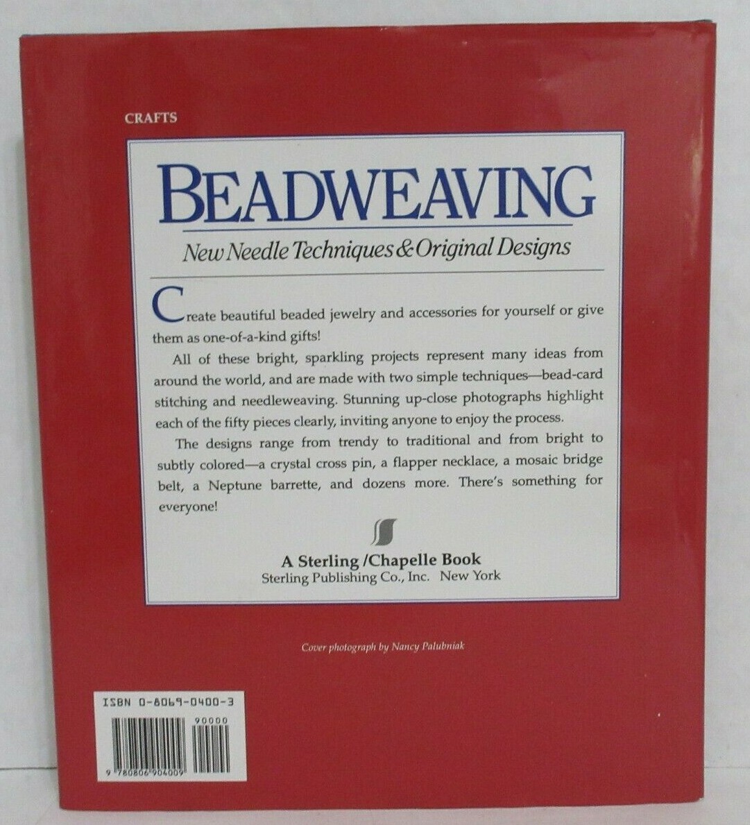 BEADWEAVING, NEW NEEDLE TECHNIQUES & ORIGINAL DESIGNS BY ANN BENSON
