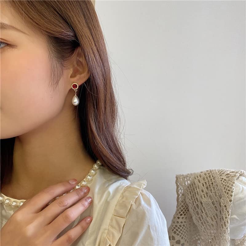 1920s Vintage Flapper Pearl Earrings Art Deco Earrings Roaring 20s Flapper – 05