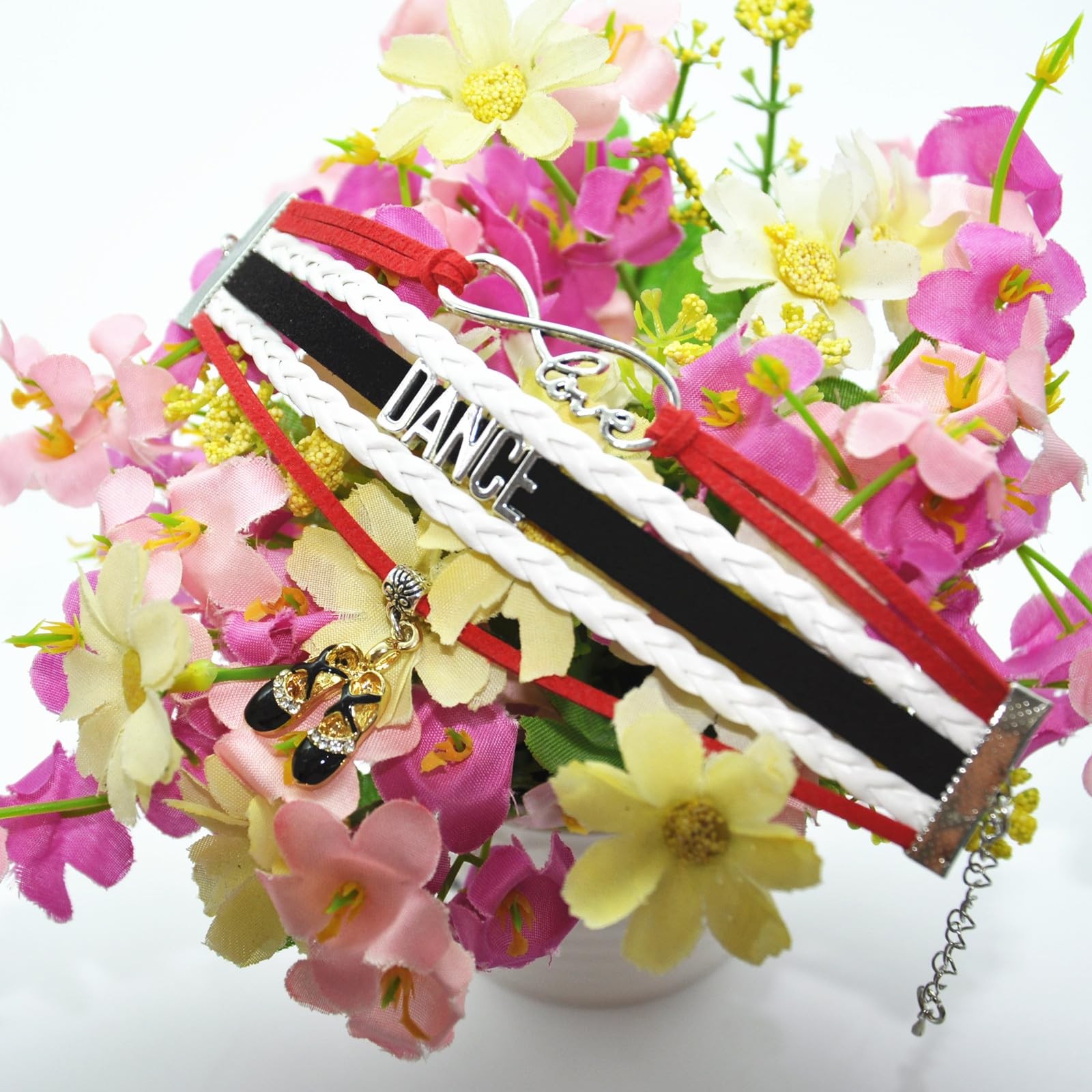 Dance Bracelet Dancing Belly Ballroom Just Dance jewelry For Women, Men, Adult D