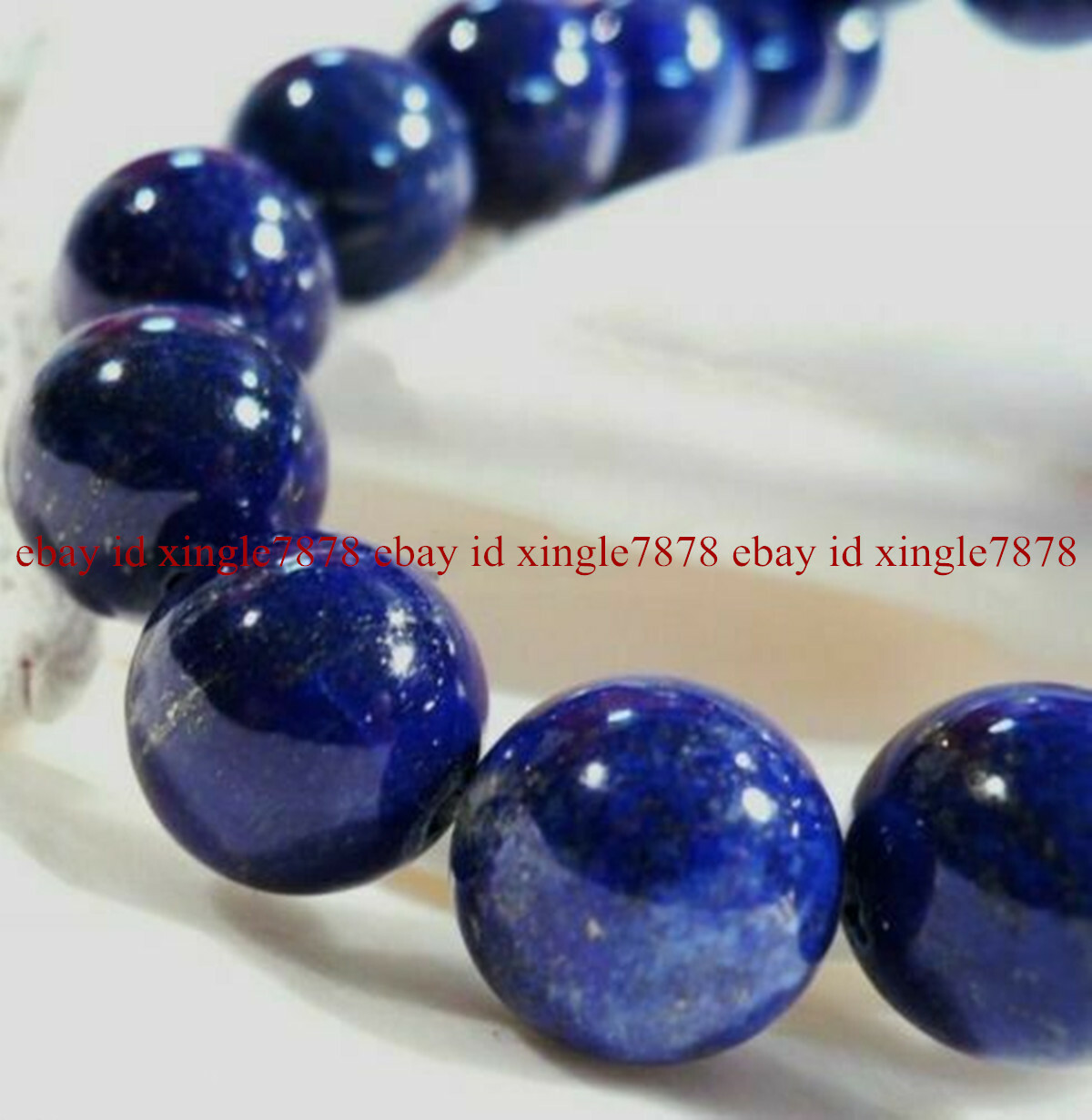 Huge 14/16/18/20mm Natural Blue Lapis Lazuli Gemstone Round Loose Beads 15” AAA