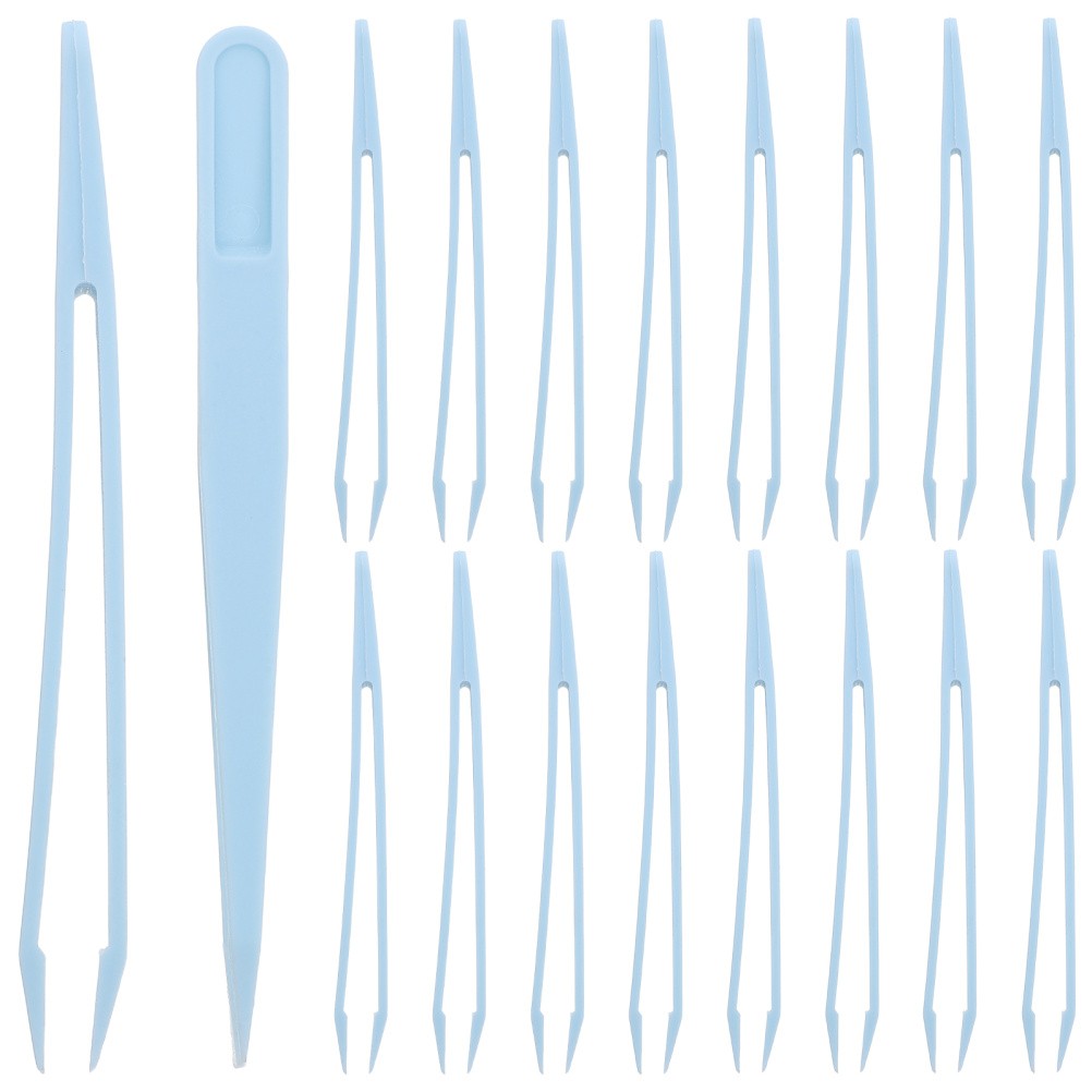 20 Pcs Mini Jewelry Tweezer Kit for Beaded Craft Tool Beads Tweezers