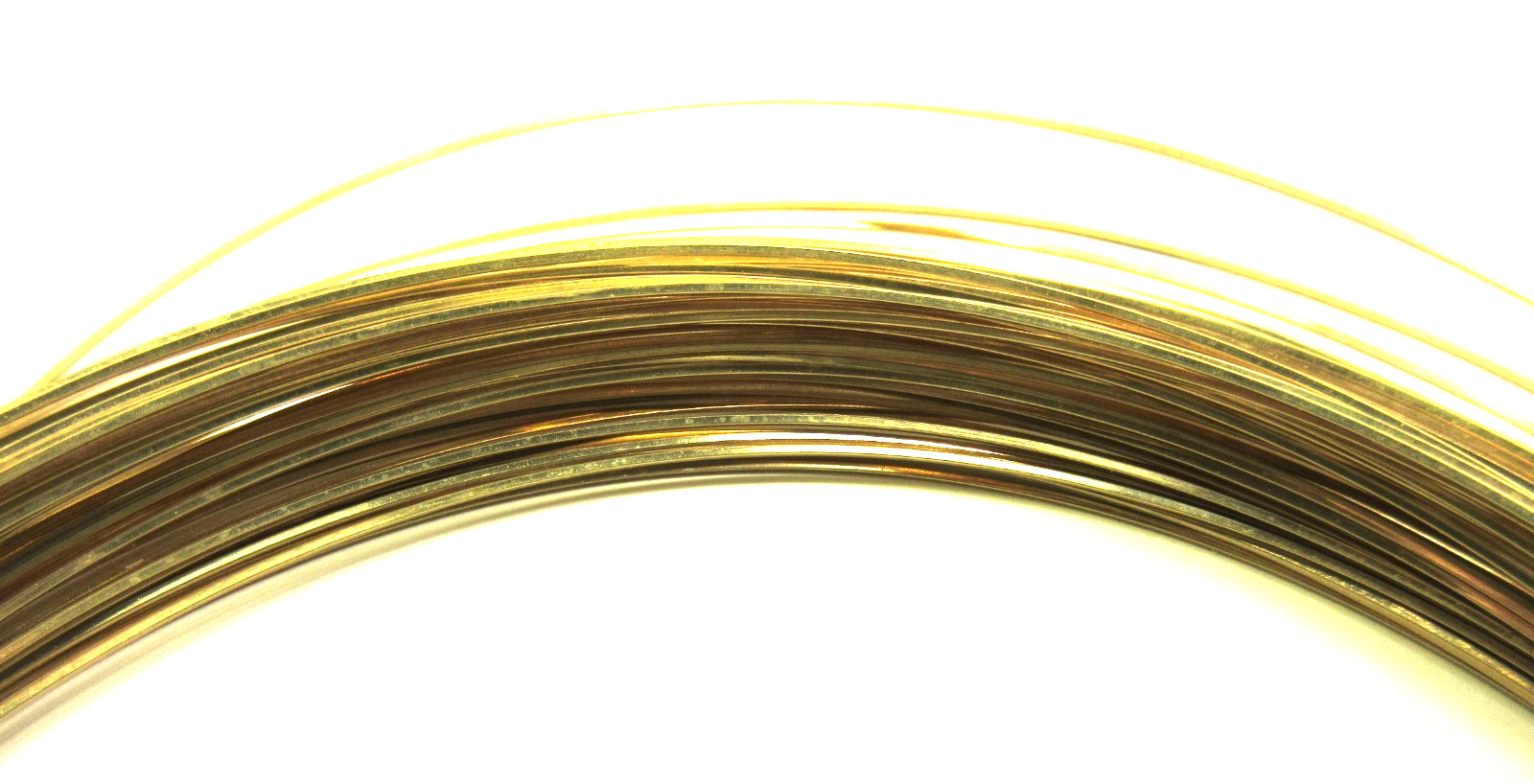 14/20 Yellow Gold-Filled Wire | Square | 21 Gauge | 113 Grams, 79 Feet, GF #24