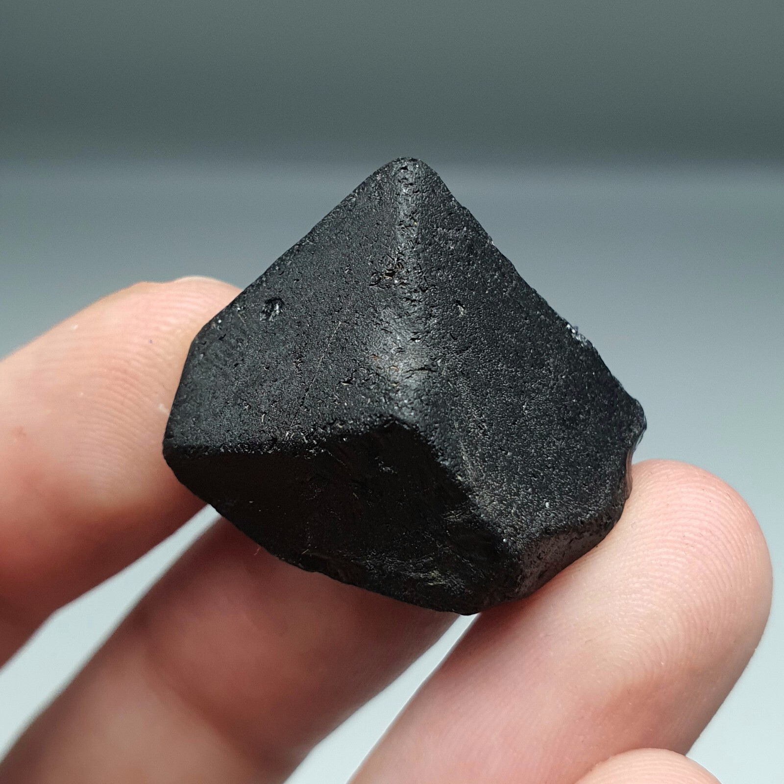 Black Spinel Natural Pleonaste Rare Thailand Kanchanaburi collectible sample