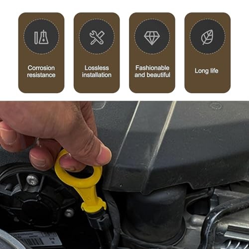 Engine Oil Dipstick, Engine Transmission Checking Dipstick, 23.9″ Oil Level