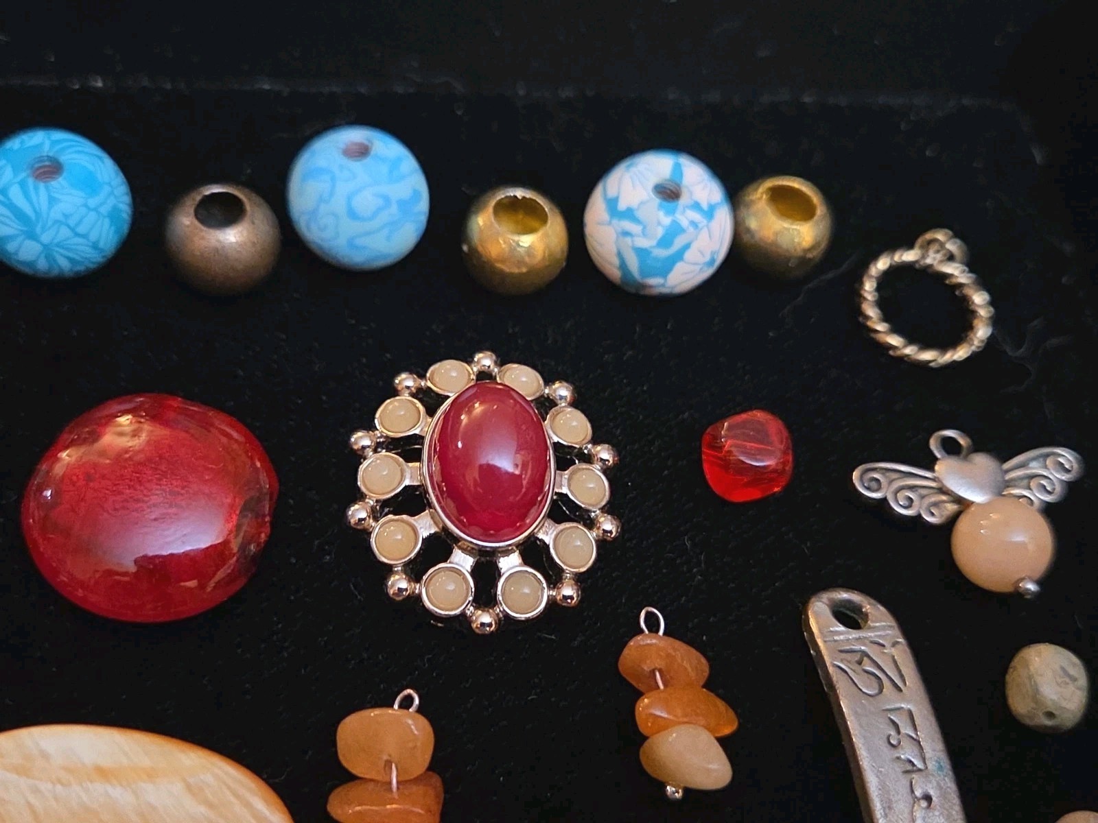 Vintage Lot Of Pendants Charms For Crafts Beads Jewelry Making