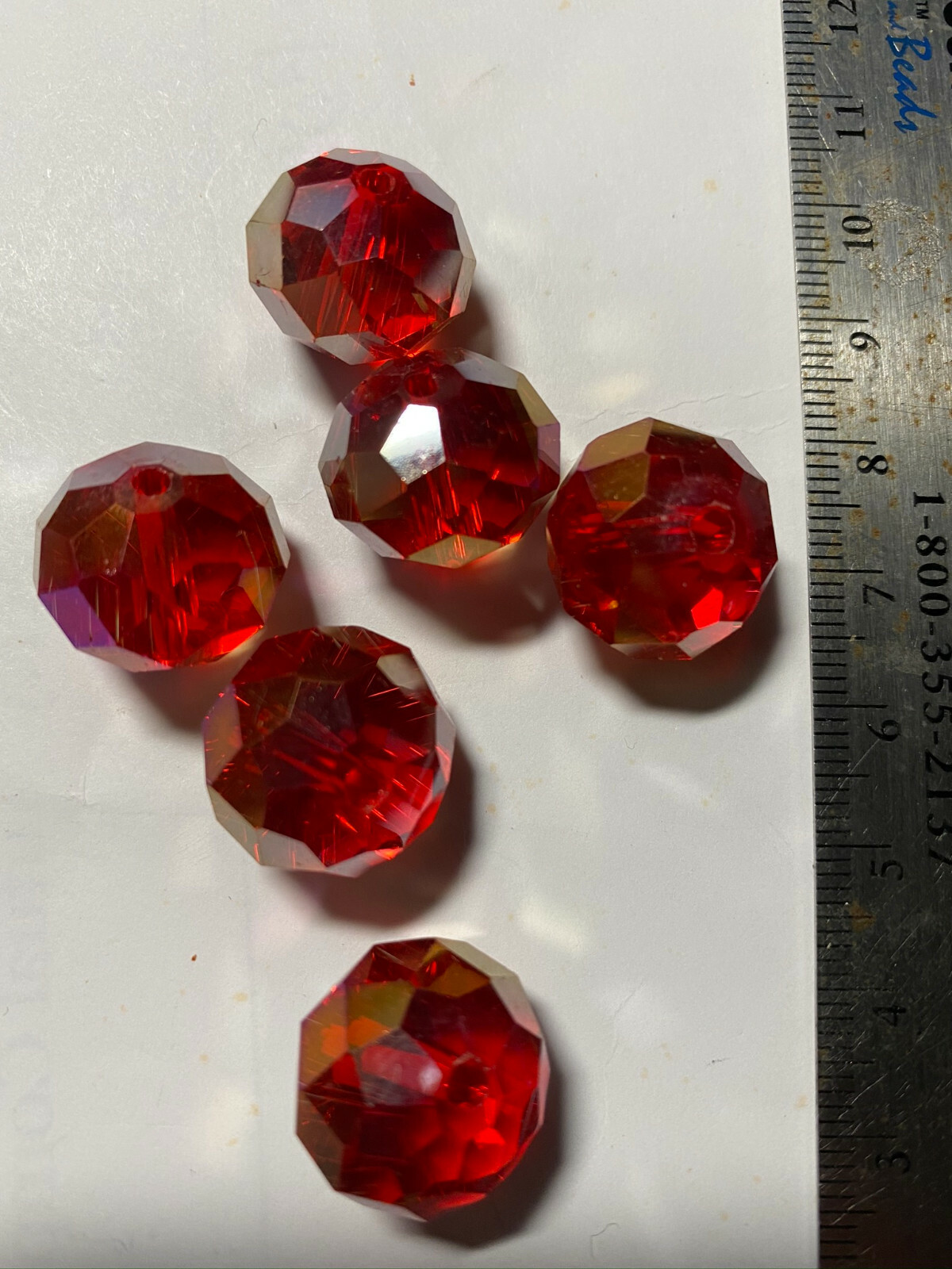 Chinarovski Faceted Glass Crystal Rondelle Beads ***UPICK*** 14mm 16mm 18mm